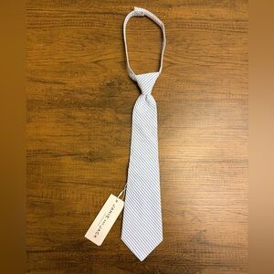 NWT Janie and Jack Blue and White Striped Tie